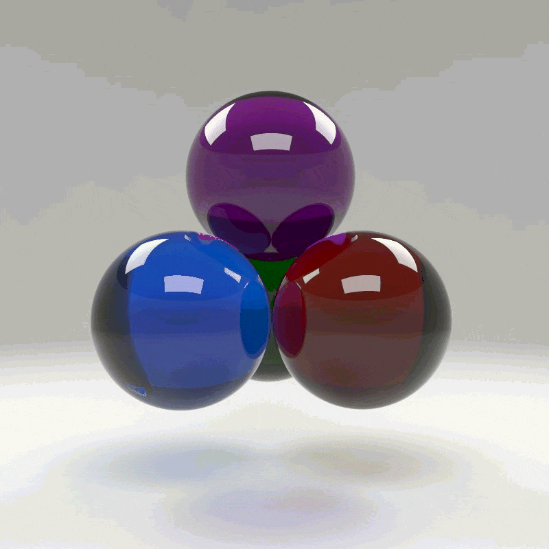 Pelota Acrylicolor 70mm