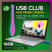 Clava USB Edicion Wes Peden K8 Malabares